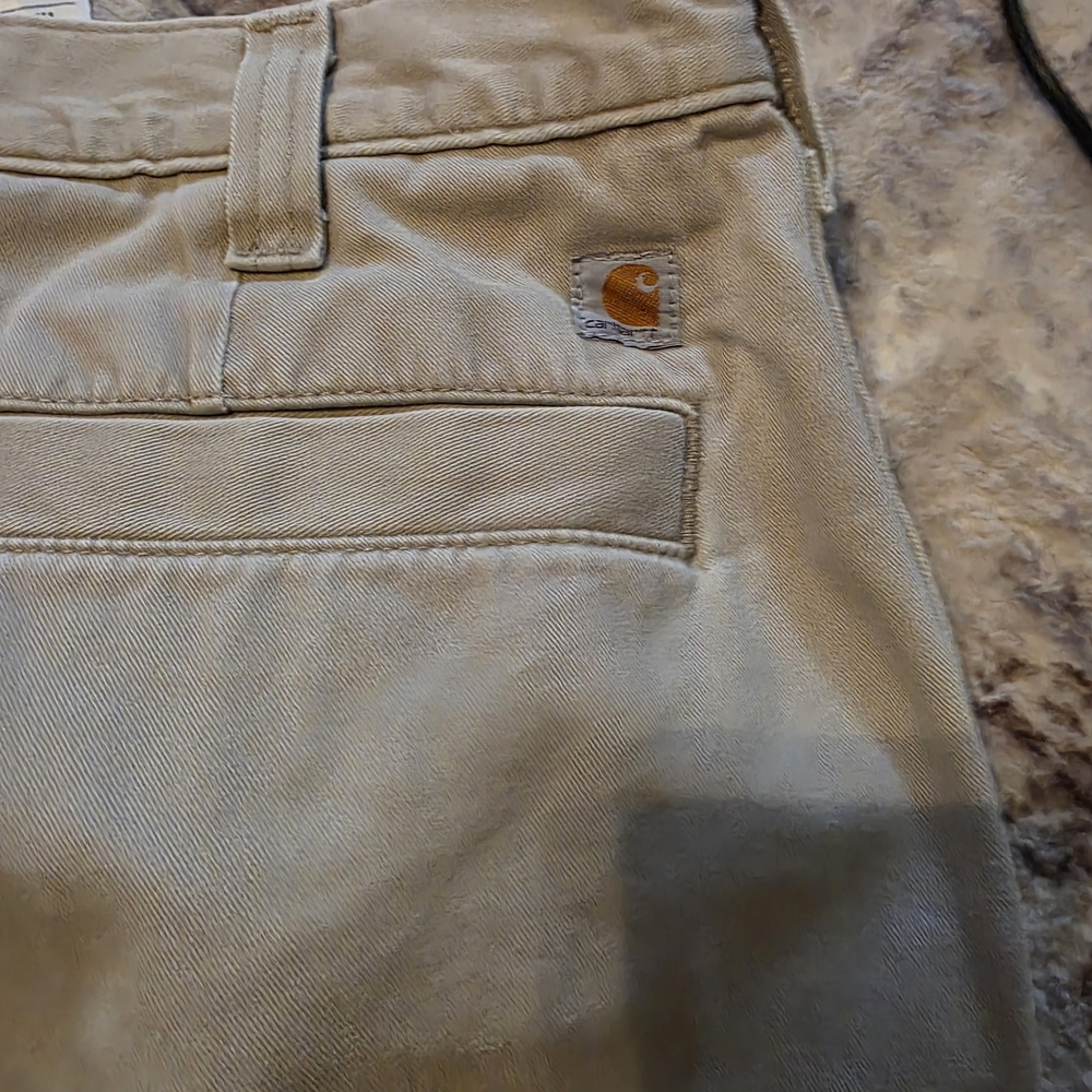 Carhartt Men's Khaki Pants